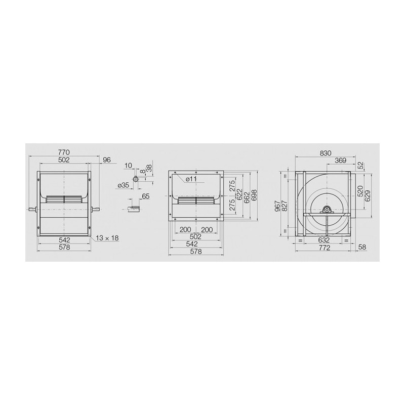 Ventilateur AT20/15 TIC DIAM 35