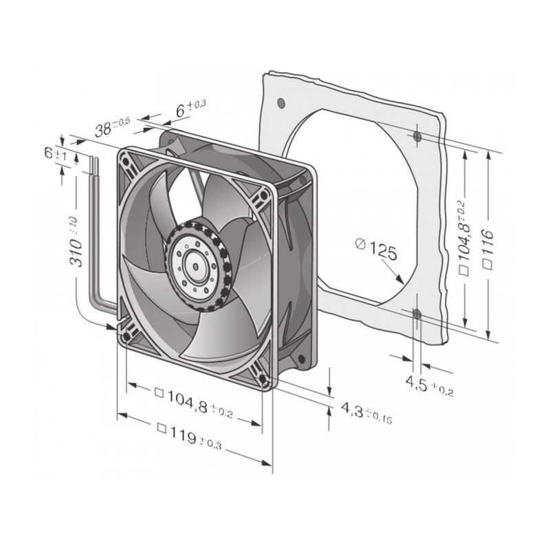 Ventilateur compact 4412/2N