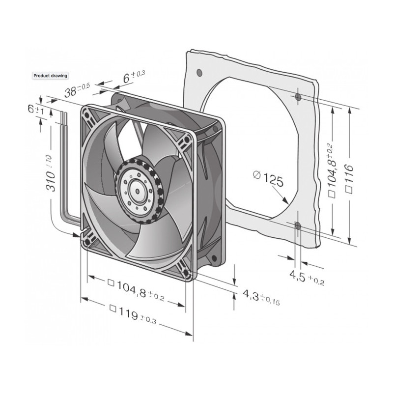 Ventilateur compact 4414 HH