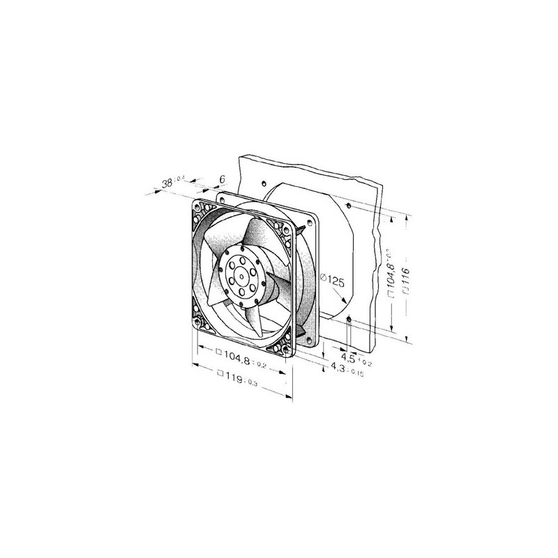 Ventilateur compact 4650N