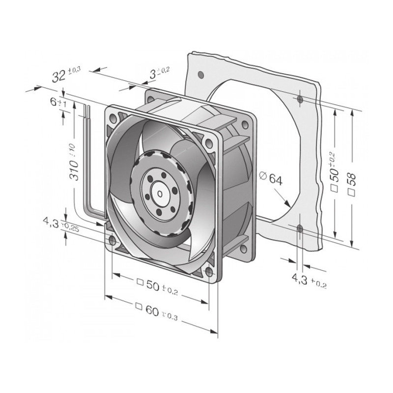 Ventilateur compact 612JH