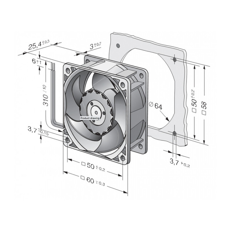 Ventilateur compact 628/2HH