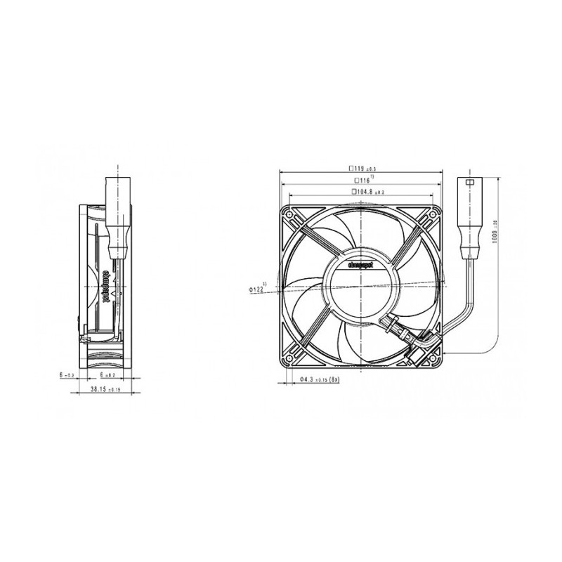Ventilateur compact ACi4420MLU-011