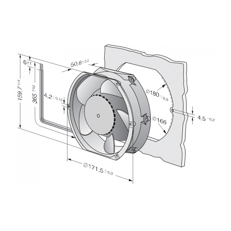 Ventilateur compact DV6424A