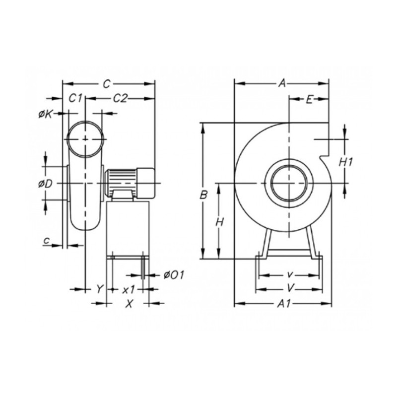 Ventilateur CPV-1325-2T-LG-0