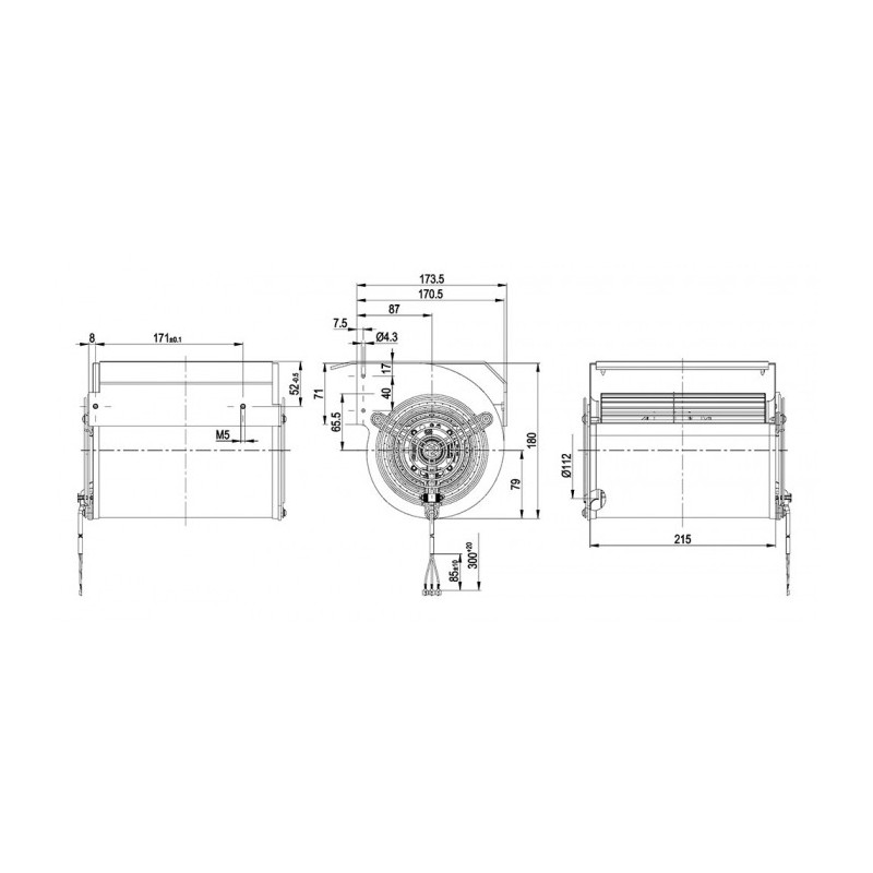 Ventilateur D2D133-AB02-07