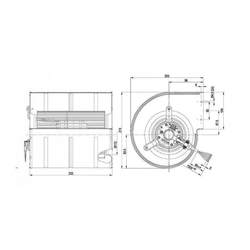 Ventilateur D2D133-DB04-21