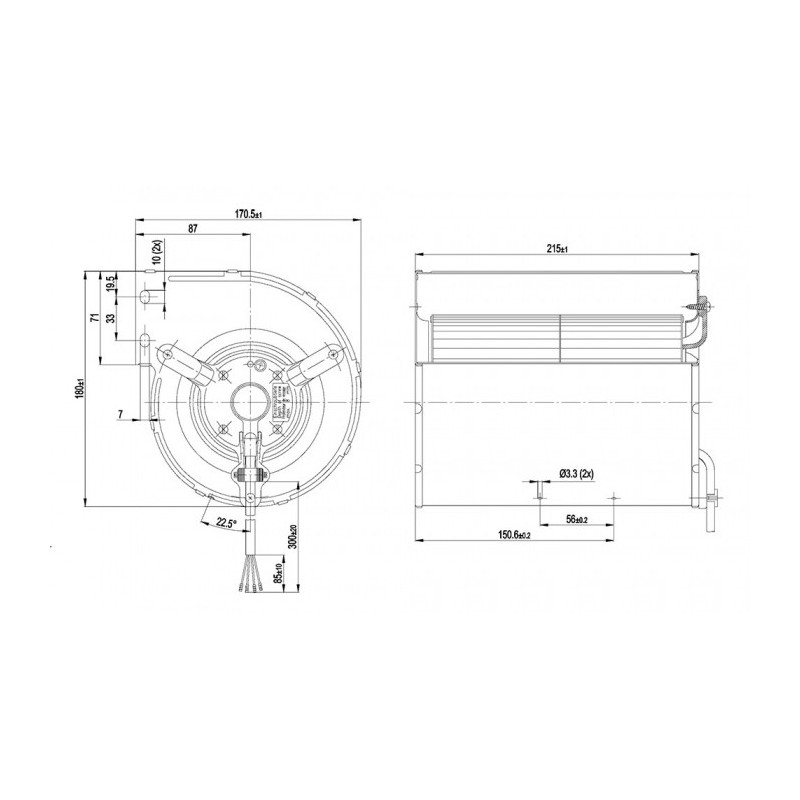 Ventilateur D2E133-AM52-C2