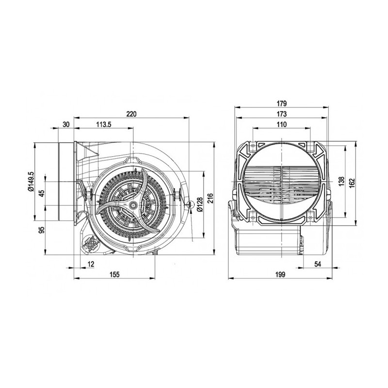 Ventilateur D2E146-HR93-01