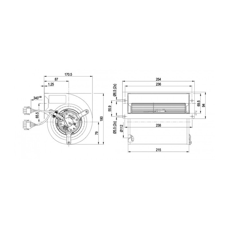 Ventilateur D3G133-CF05-17