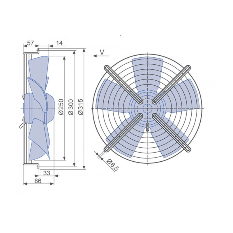 Ventilateur FB025-2EK.WC.V5