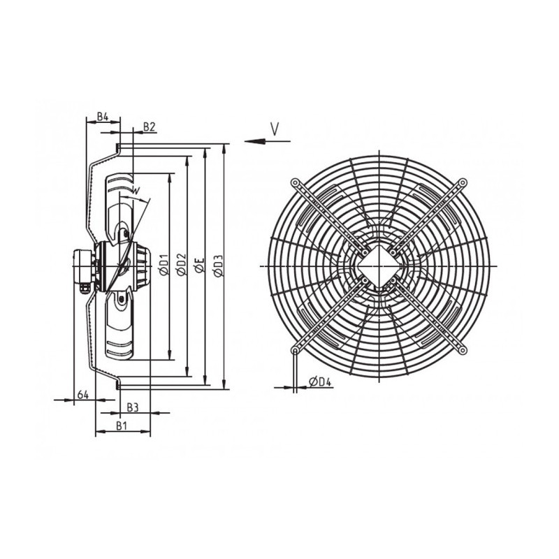 Ventilateur FB063-8EK.4I.V4S.