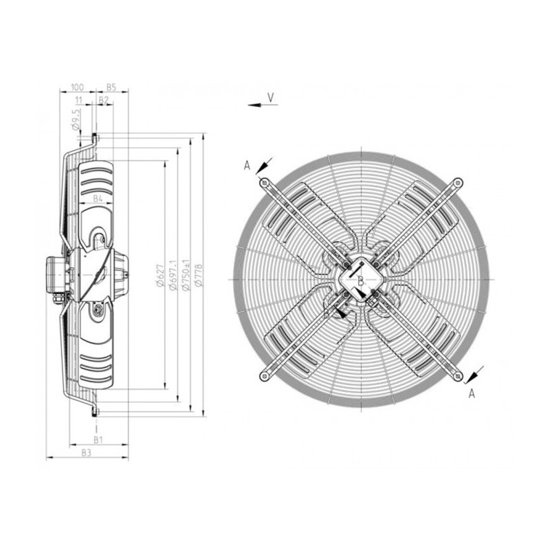 Ventilateur FB063-CEK.4I.V4S