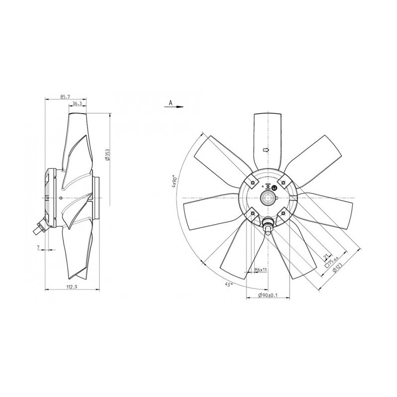 Ventilateur FC035-4DA.2C.A7.