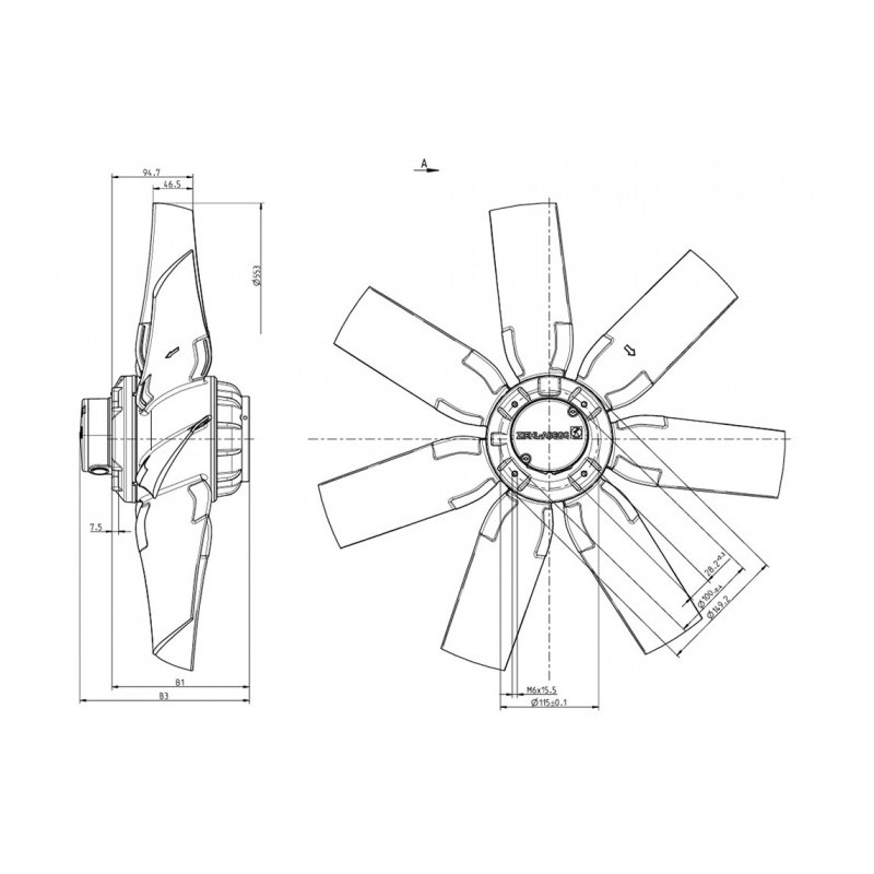 Ventilateur FC056-VDA.4I.A7
