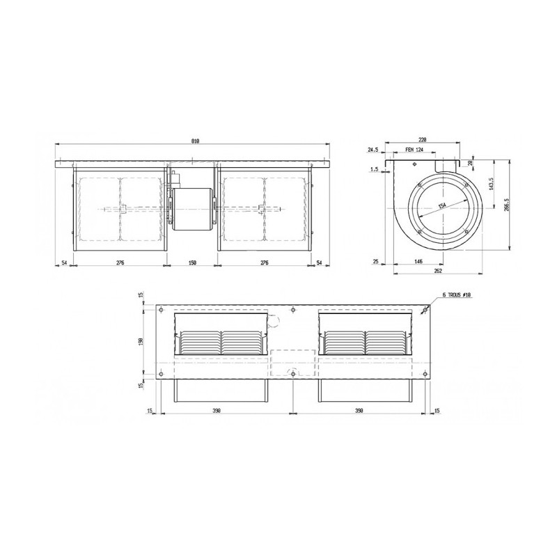 Ventilateur FD2 185/240 NC 358