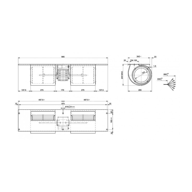 Ventilateur FD2 186/236