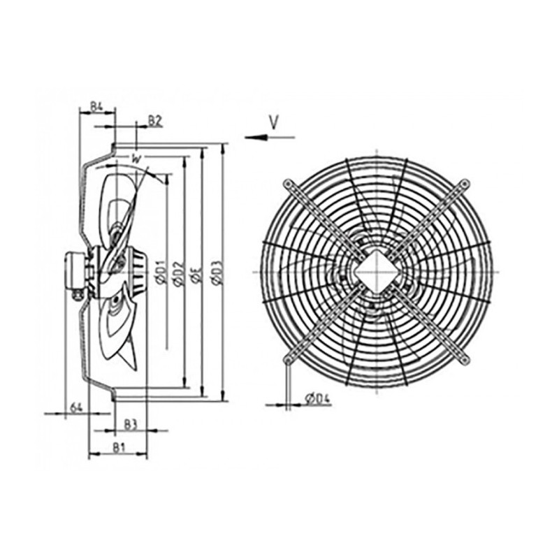 Ventilateur FL063-6EK.4I.V5P.