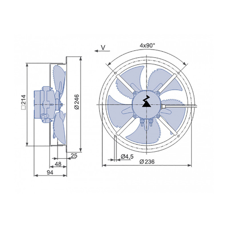 Ventilateur FN020-4QE.UA.V5P3