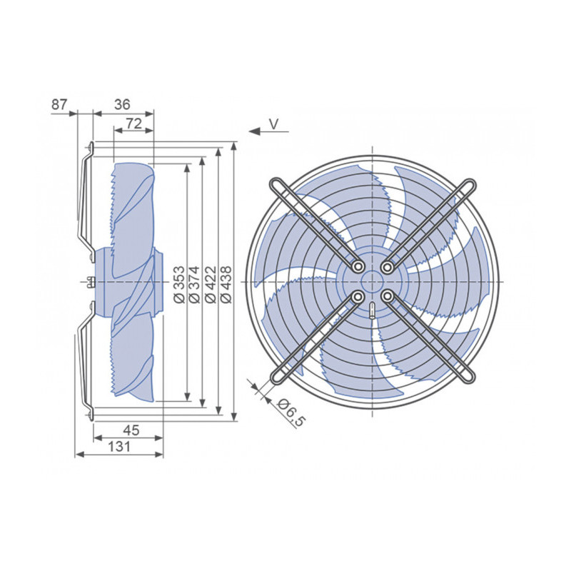 Ventilateur FN035-4EK.WD.V7