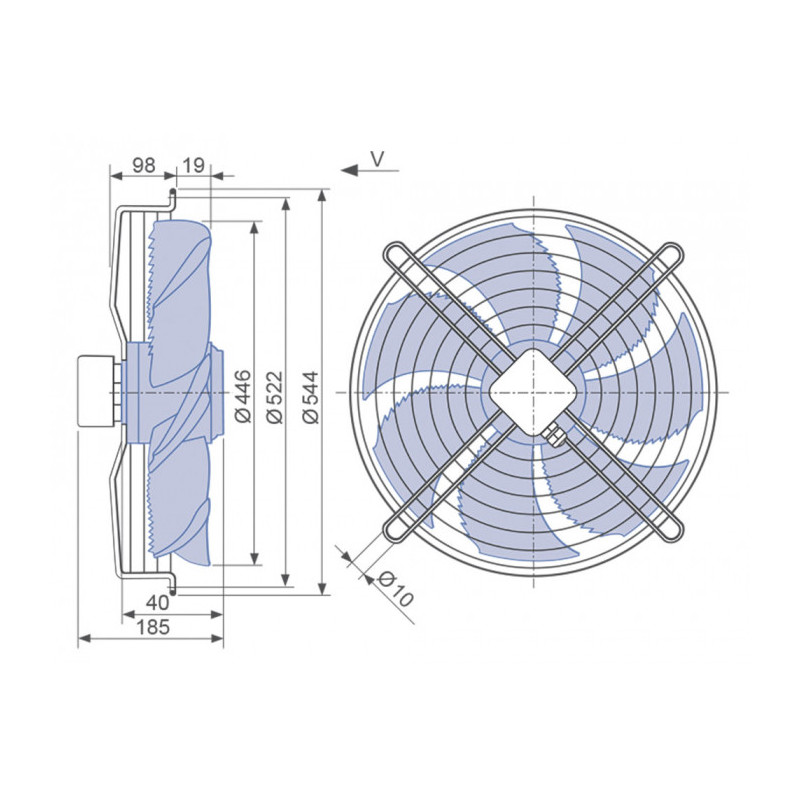Ventilateur FN045-VDK.2F.V7P2
