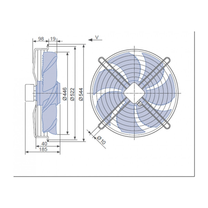 Ventilateur FN045-VDK.4I-V7P1.