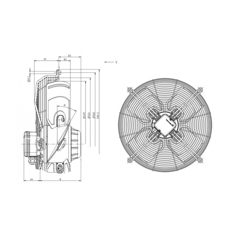 Ventilateur FN050-VDK.4I.V7P1.
