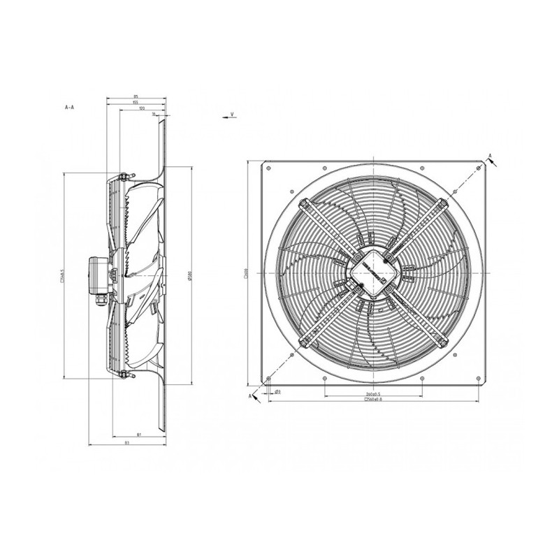 Ventilateur FN050-VDQ.4I.V7P1