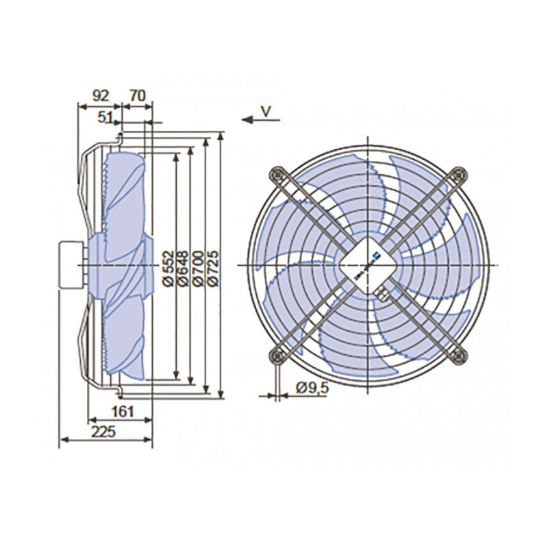 Ventilateur FN056-6EK.4I.V7P2.