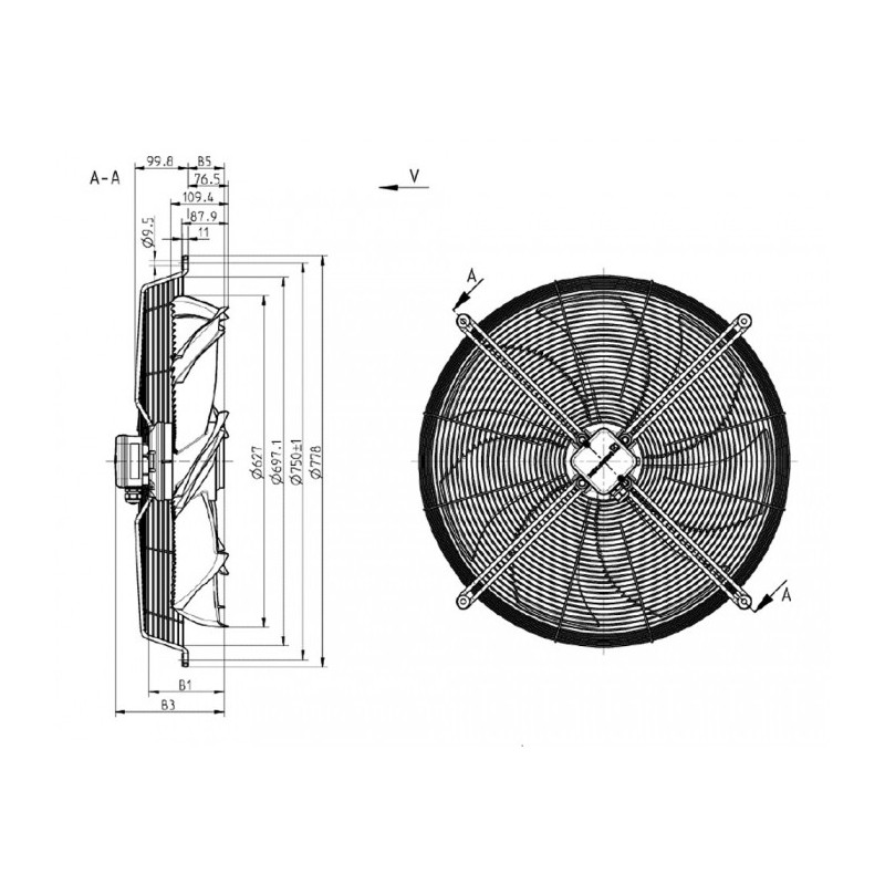 Ventilateur FN063-NDK.4F.V7P1.