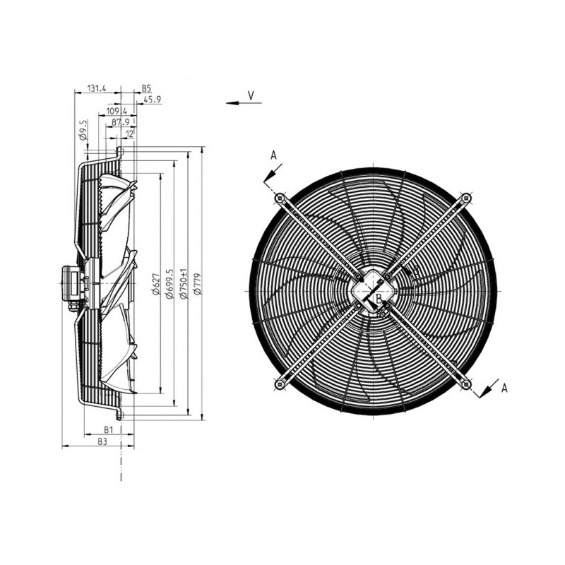 Ventilateur FN063-SDS.4I.V7P1.