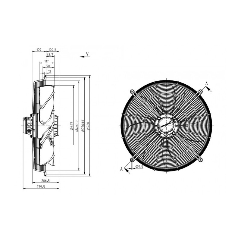 Ventilateur FN063-VDK.6N.V7P7