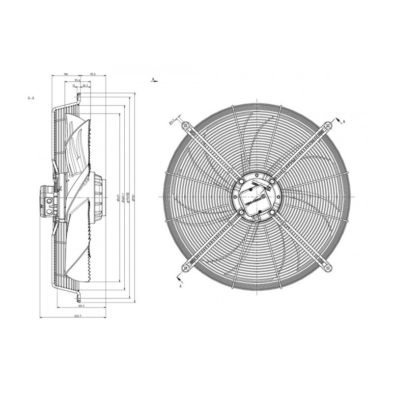 Ventilateur FN063-VDW.6K.A7P5.