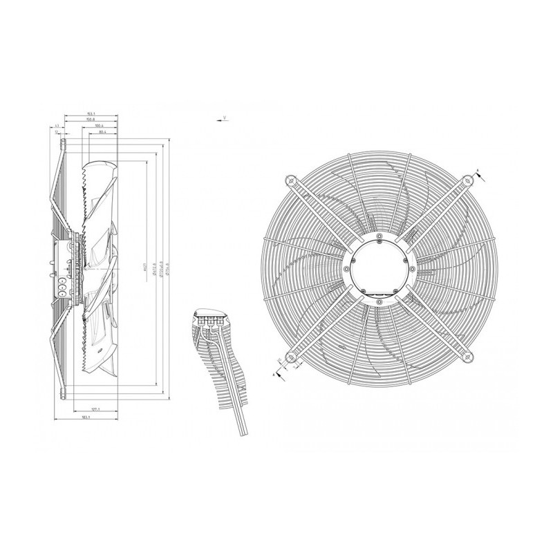 Ventilateur FN063-ZII.DG.V7P2