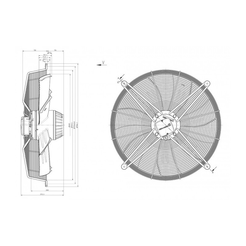 Ventilateur FN065-VDK.6N.V7P1.
