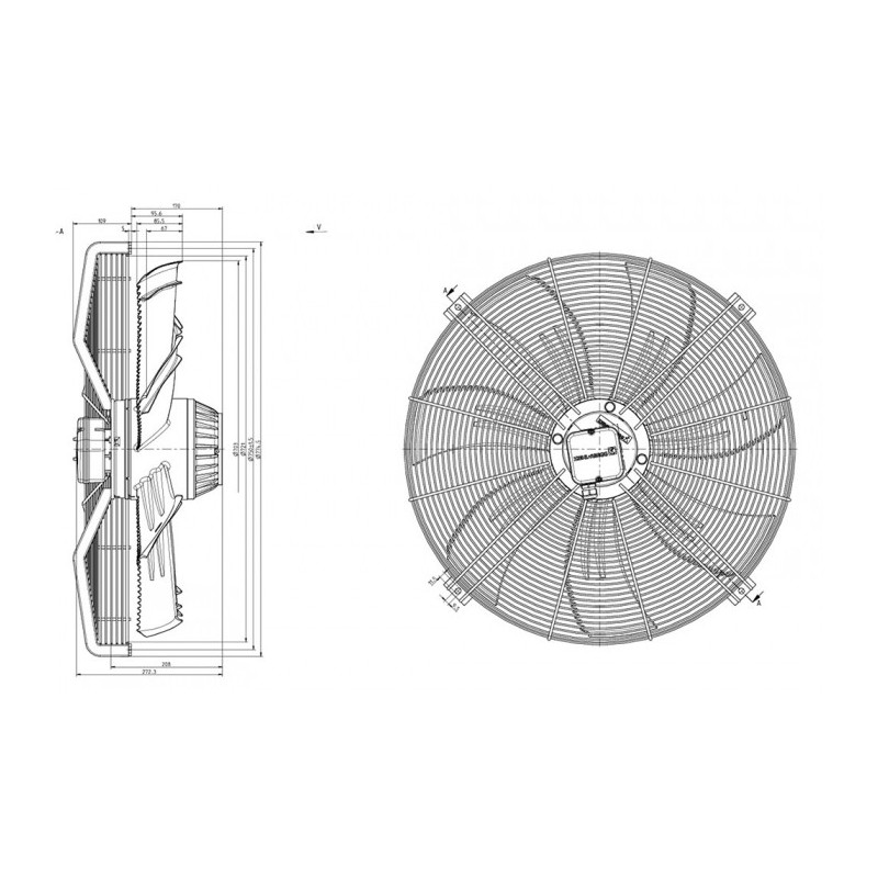 Ventilateur FN071-VDI.6N.V7P2