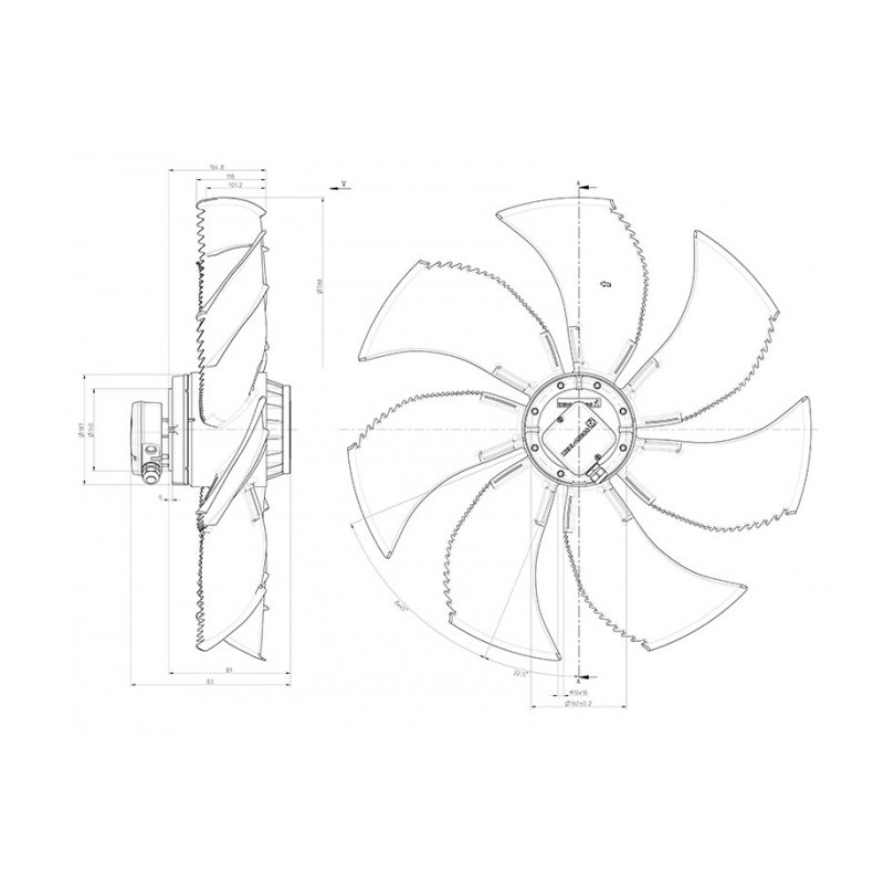 Ventilateur FN080-SDQ.6N.V7.