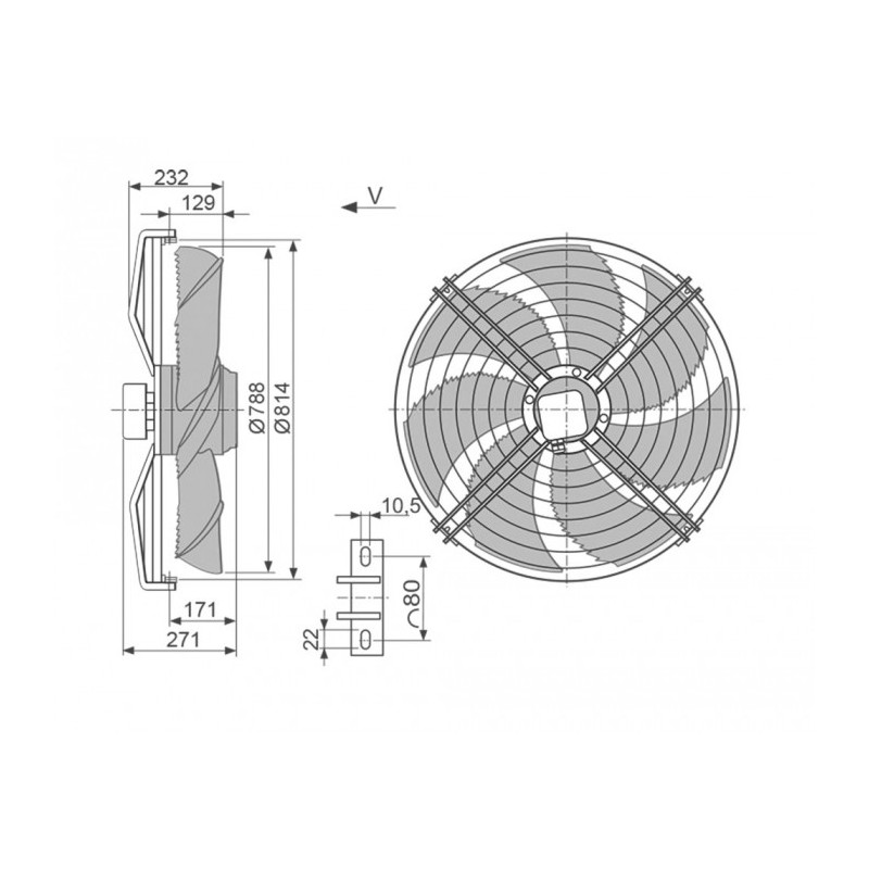 Ventilateur FN080-SDS.6N.V7P5.