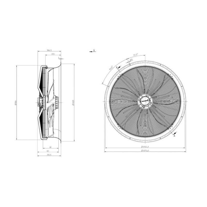 Ventilateur FN091-SDL.6N.V7P2.