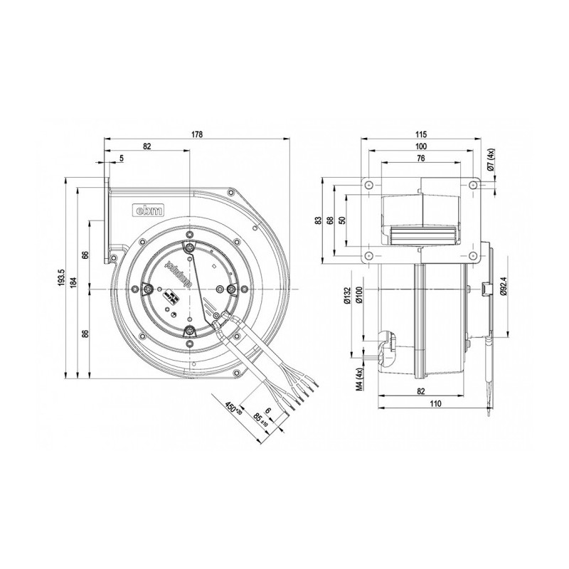 Ventilateur G3G120-BB01-06