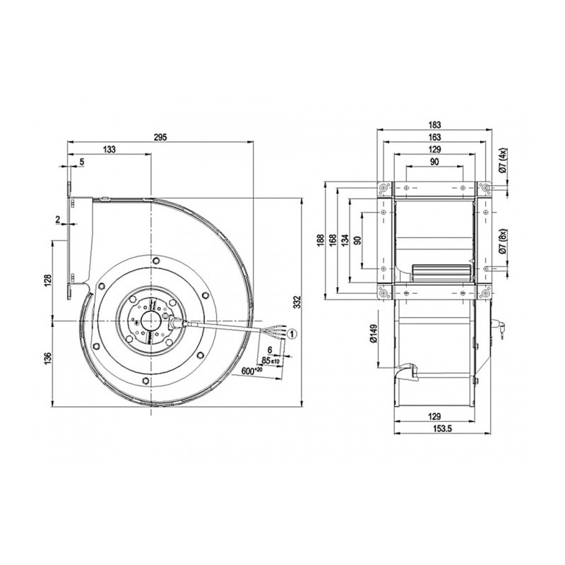 Ventilateur G4E180-FS11-01