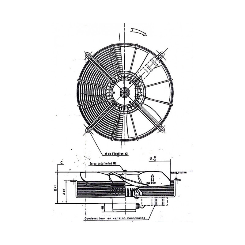 Ventilateur IA0500 VIP41 MG070P04
