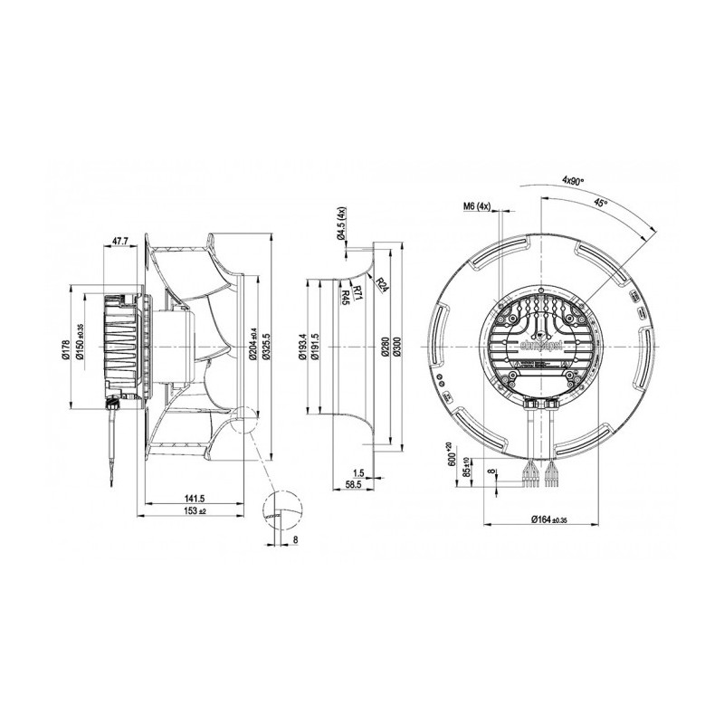 Ventilateur R3G310-RR05-H1