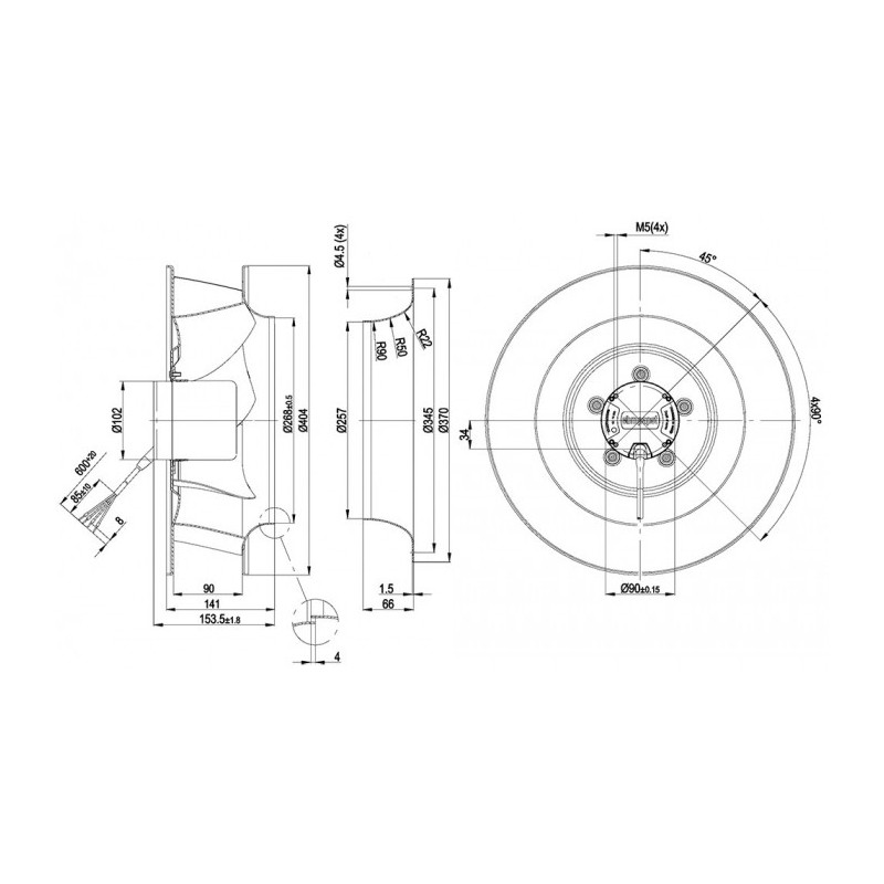 Ventilateur R3G400-AD23-24