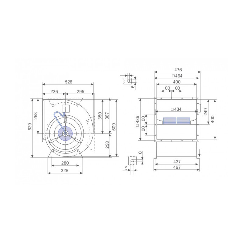 Ventilateur RD31P-4DW.6T.1L