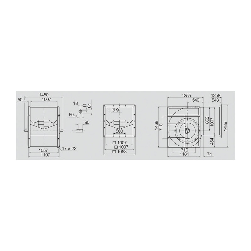 Ventilateur RDH 800 K2