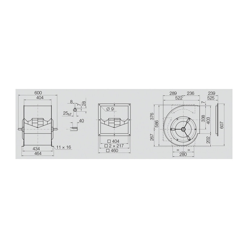 Ventilateur RDH E0-0315 + P1