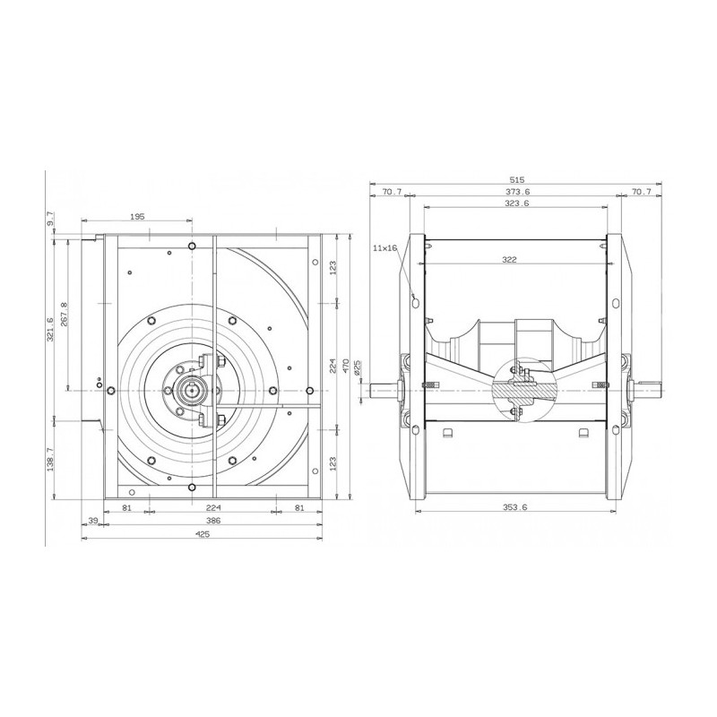 Ventilateur RDH E4-0250