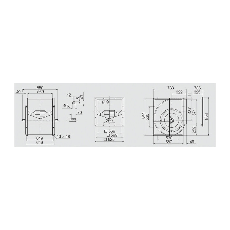 Ventilateur RDH E4-450