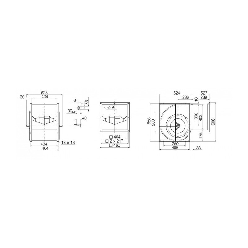 Ventilateur RDH E6-315